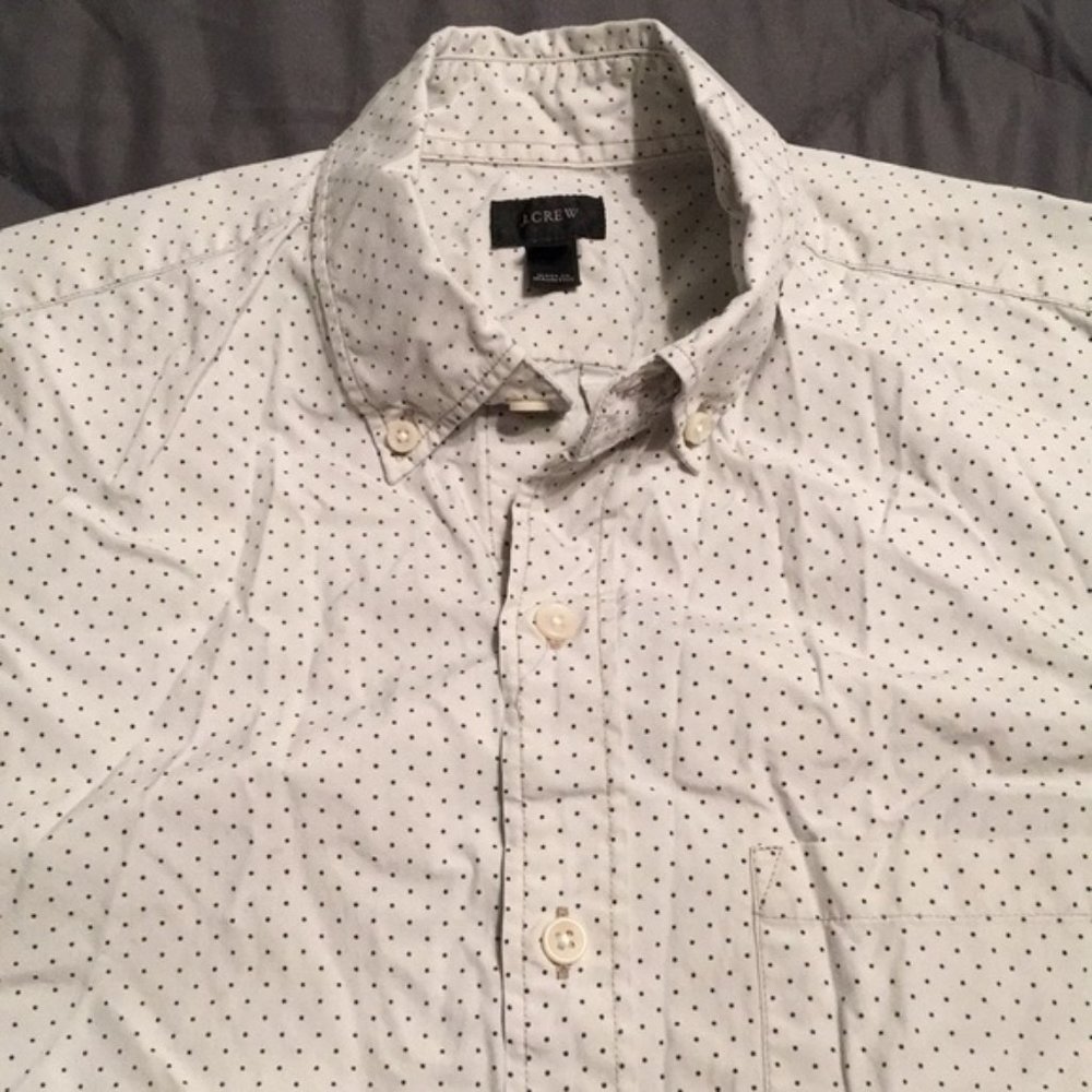 J. Crew Short Sleeve Button Down Shirt Sz S - Picture 2 of 6